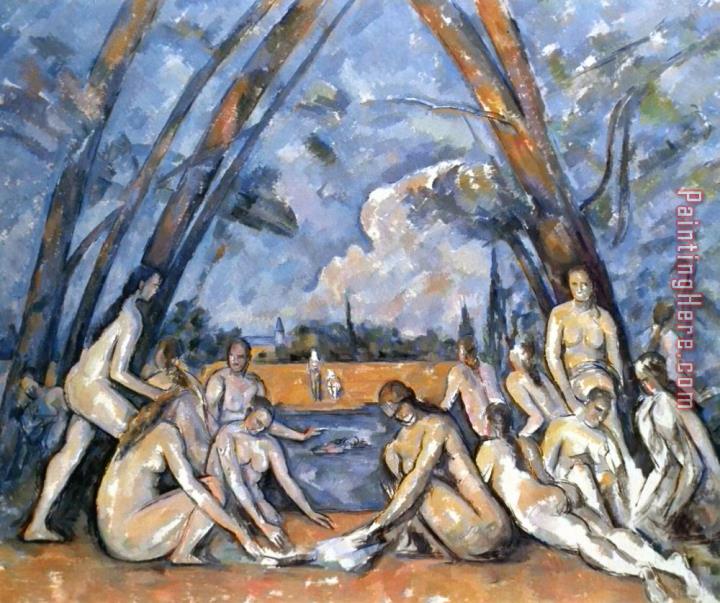 Paul Cezanne Cezanne Baigneuses 1905